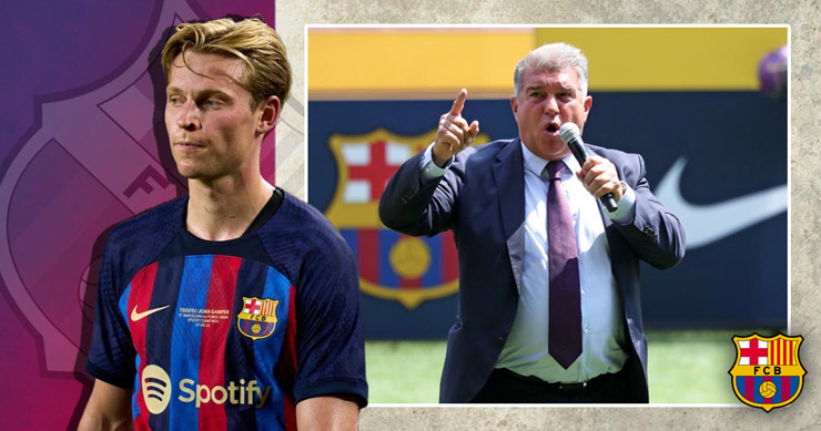 Mối quan hệ giữa Frenkie De Jong và ban lãnh đạo Barcelona đang vô cùng căng thẳng