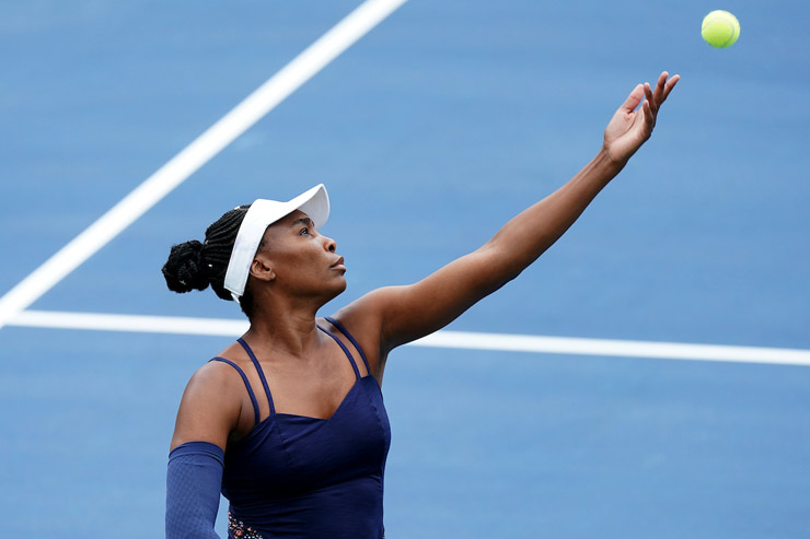 Venus Williams sớm rời giải đấu ở Canada