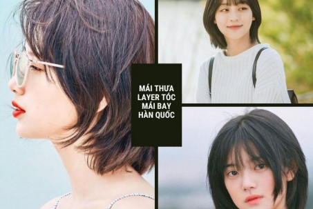 10 Kiểu layer tóc mái bay Hàn Quốc đẹp tự nhiên hot nhất hiện nay