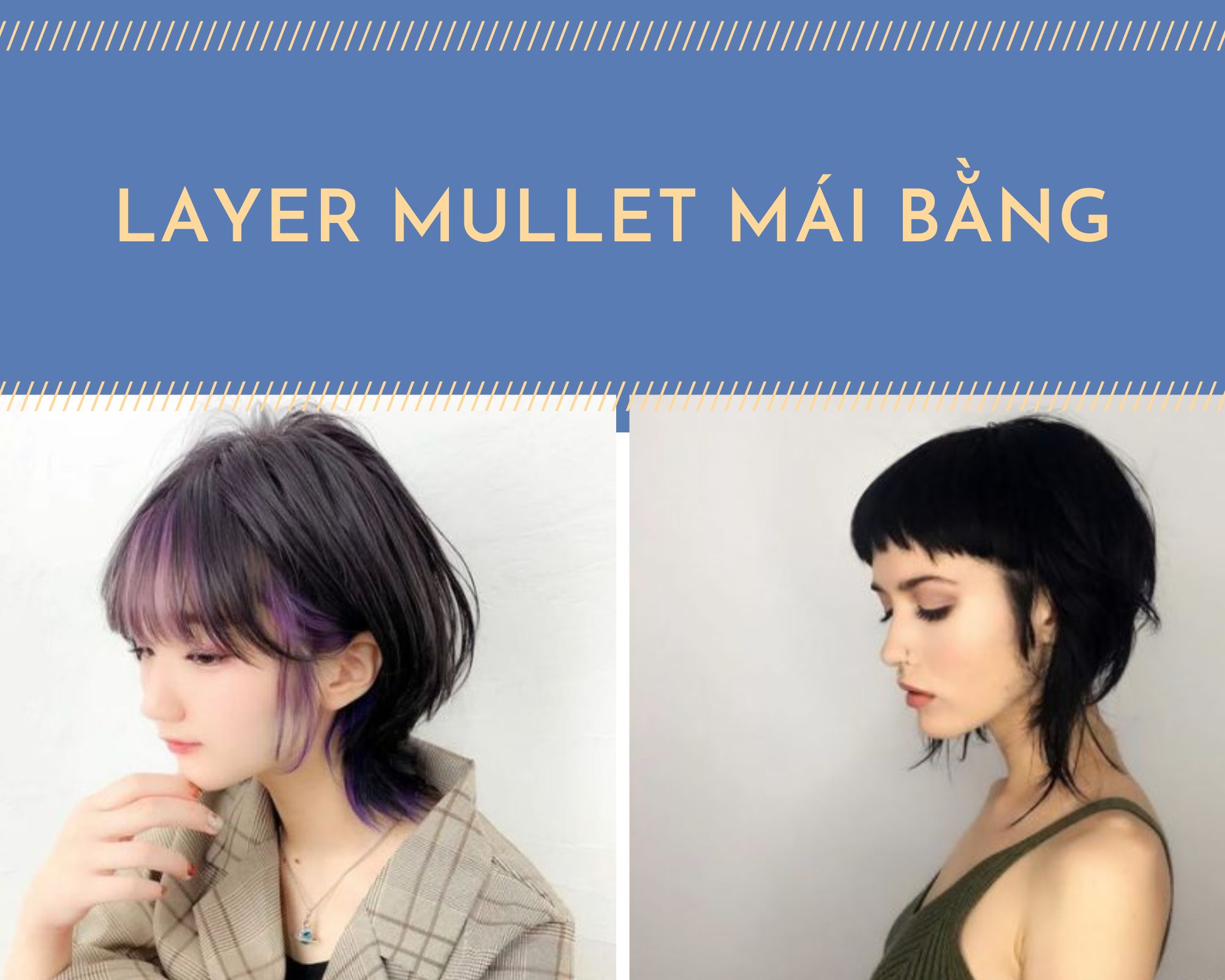 Layer Mullet: Top 20 kiểu đẹp cho nam nữ trẻ trung năng động hot nhất - 19