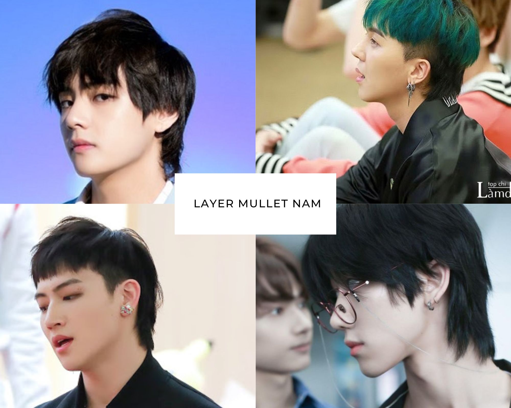 Layer Mullet: Top 20 kiểu đẹp cho nam nữ trẻ trung năng động hot nhất - 2