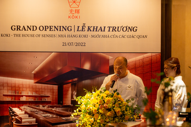 Đầu bếp sao Michelin Junichi Yoshida hợp tác khai trương nhà hàng Koki