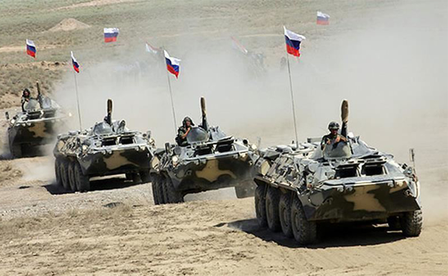 Quân đội Nga tập trận cùng Belarus (ảnh: AP)