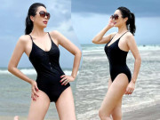 Thời trang - Tình cũ 10 năm của MC Quyền Linh mặc monokini khoe vóc dáng đẹp ở tuổi U50