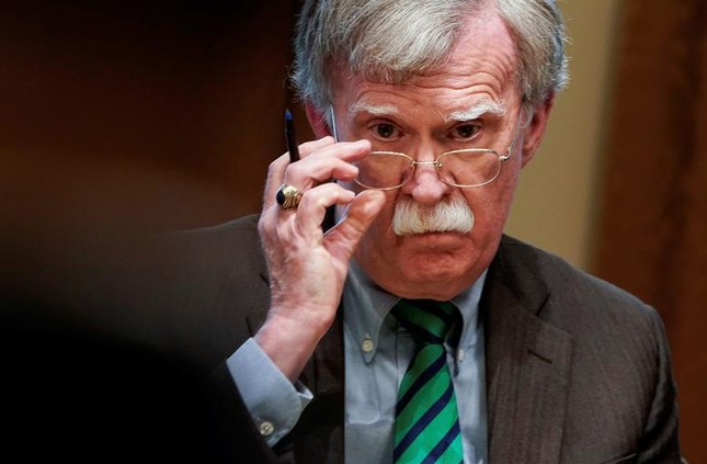 Cựu Cố vấn An ninh Quốc gia Mỹ John Bolton. Ảnh: Reuters