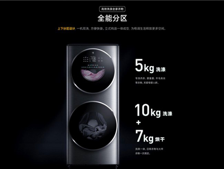 Xiaomi công bố máy giặt sấy 15 kg trong mơ - 3