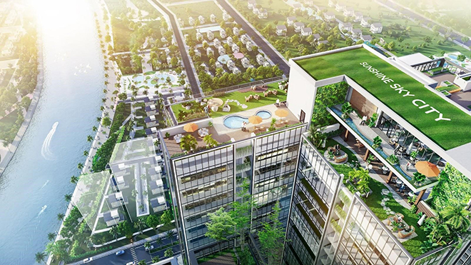 Sunshine Sky City - một bước chân ngàn tiện ích