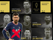 Bóng đá - Lộ diện đề cử Quả bóng vàng: Cú sốc Messi vắng mặt, Ronaldo khó cản Benzema