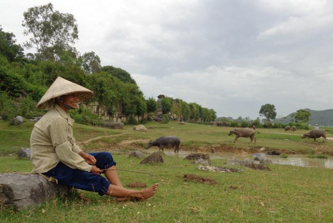 Ngỡ ngàng trước khung cảnh thanh bình ở di sản Thành nhà Hồ - 12