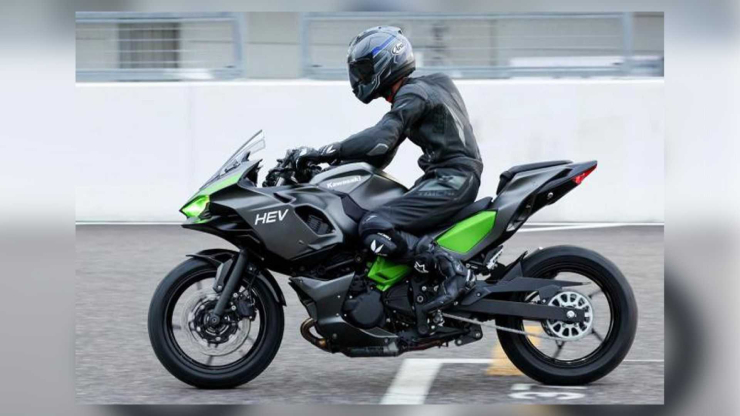 Lộ diện mẫu mô tô Kawasaki chạy bằng điện nhìn cực chất - 3