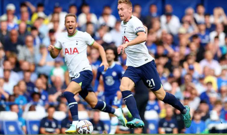 Dejan Kulusevski và Harry Kane băng lên khi Tottenham tấn công&nbsp;