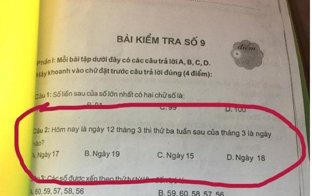 Bài toán tiểu học về ngày tháng khiến nhiều người lớn đọc xong cũng phải bó tay - 1