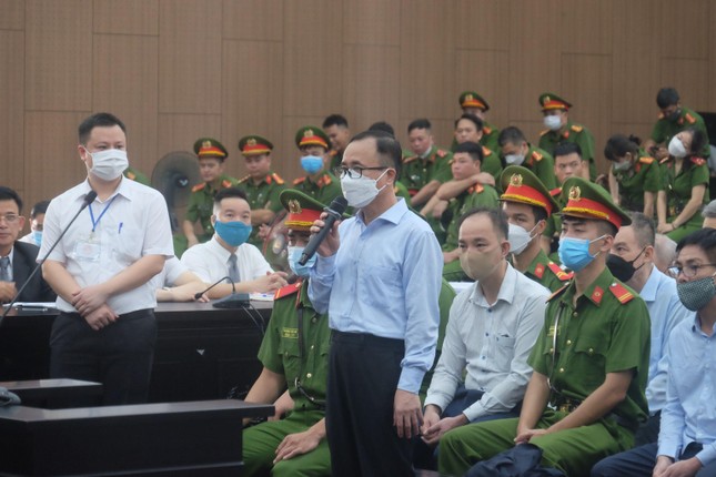 Bị cáo Trần Văn Nam tại phiên toà.