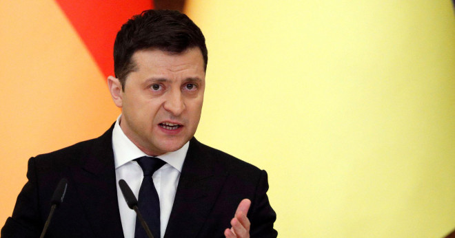 Tổng thống Ukraine Volodymyr Zelensky. Ảnh: Reuters