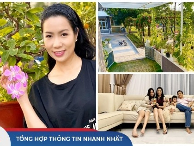 Khám phá biệt thự 10 tỷ được chồng tặng của NSƯT Trịnh Kim Chi