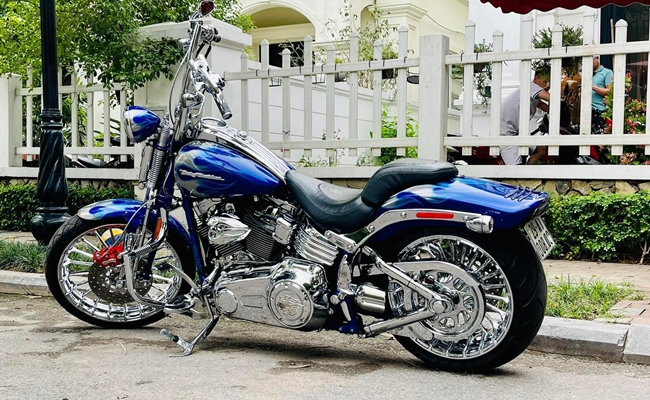 Mới đây, Tuấn Hưng gây chú ý khi tậu thêm chiếc Harley-Davidson Softail Standard 2022, có giá giao động từ 600 - 1,5 tỷ đồng (giá xe tại Việt Nam).
