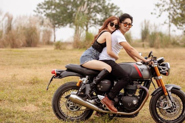 Lộc Fuho và hot girl 17 tuổi vi vu xe máy có khiến dân mạng bàn tán bằng ảnh &#34;lạ&#34; của Lâm Tây? - hình ảnh 11