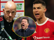 Bóng đá - Ronaldo bị cô lập, Ten Hag đòi bán: Bước ngoặt mới từ Atletico - Simeone