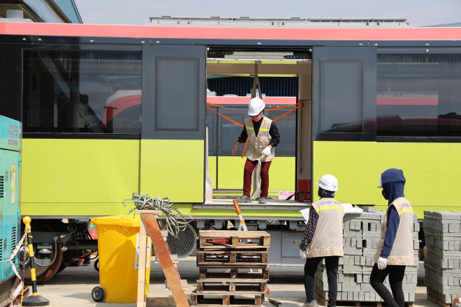 Nếu không hoàn thành gói thầu CP05 - các công trình kiến trúc khu Depot thì không thể vận hành được đoạn trên cao.