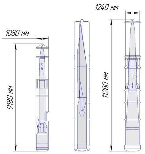 Từ trái sang phải: Tên lửa 9M96 Redut, 3M22 Zircon và 40N6. Ảnh: TASS