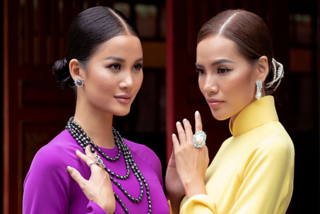 Hai mỹ nhân “Hoa hậu Hoàn vũ Việt Nam 2022” khoe dáng với áo dài