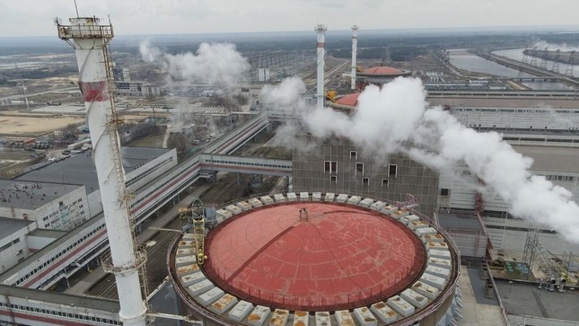 Nhà máy điện hạt nhân Zaporozhye. Ảnh: Sputnik