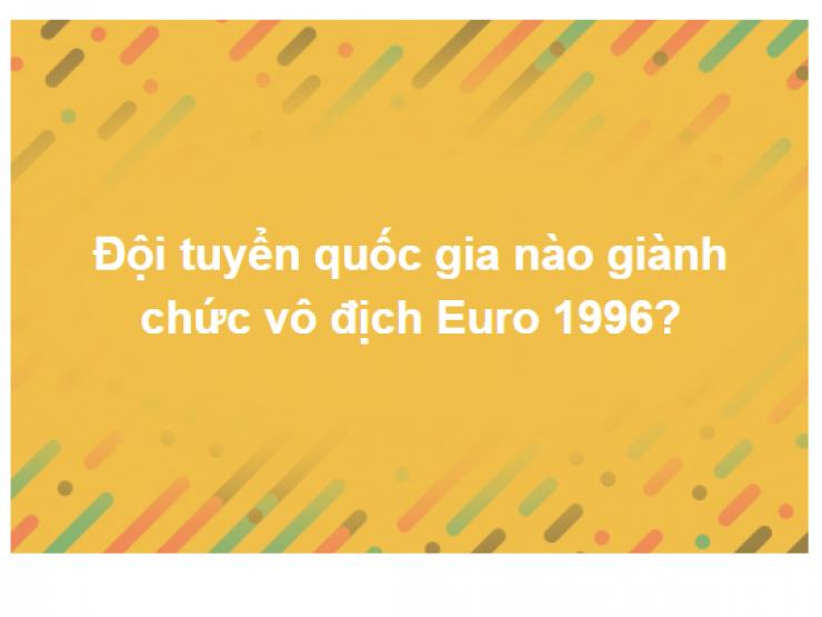 Nắm hết kiến thức cổ kim đông tây mới trả lời được trọn bộ câu hỏi này