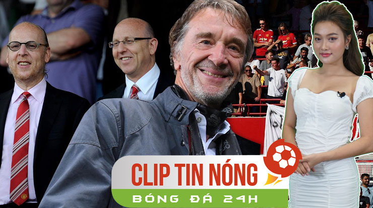 Sir Jim Ratcliffe (giữa) tính chuyện mua lại MU từ nhà Glazer