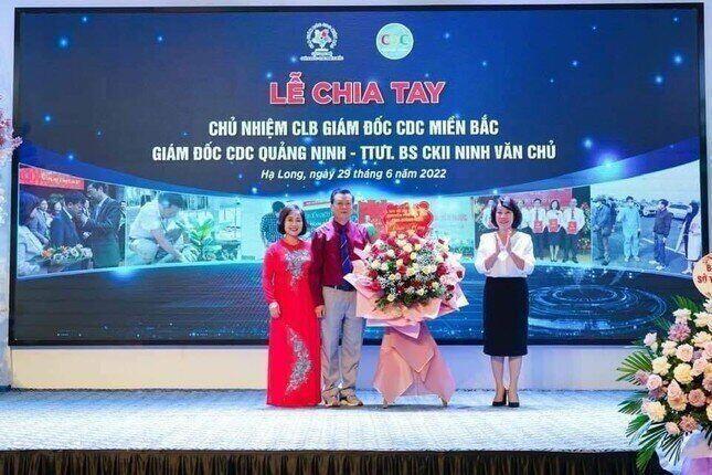 Một bữa tiệc chia tay ông Ninh Văn Chủ, nguyên Giám đốc CDC tỉnh Quảng Ninh