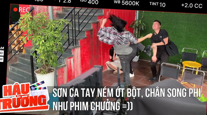 Quỳnh Kool tung đòn "hiểm" khiến 2 tên biến thái trong "Gara hạnh phúc" khốn đốn - 1