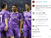 Bóng đá - Varane chào đón &quot;chiến hữu&quot; Casemiro tới MU, ngầm tiết lộ Ronaldo ở lại