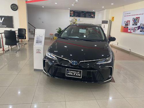 Mẫu Corolla Altis bản hybrid