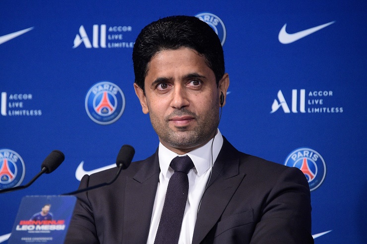 Chủ tịch&nbsp;Nasser Al-Khelaifi của PSG không hài lòng với án phạt từ phía UEFA