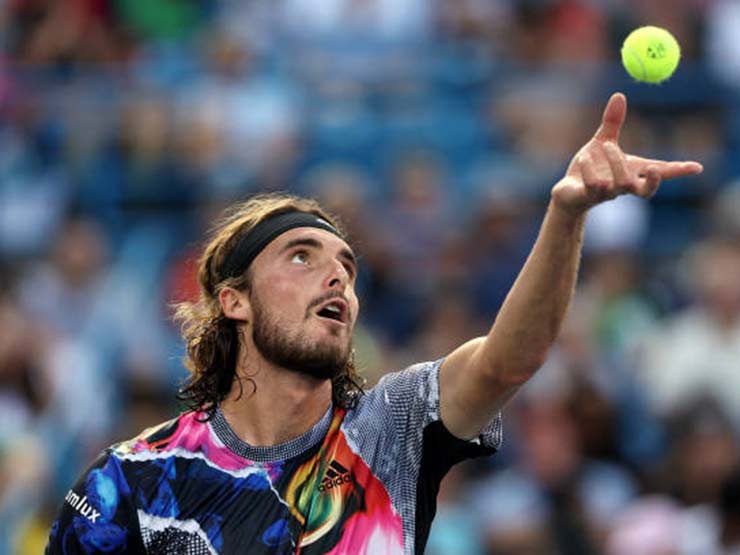 Video tennis Tsitsipas - Coric: Chiến thắng thuyết phục, lần đầu lên ngôi (Chung kết Cincinnati Masters)