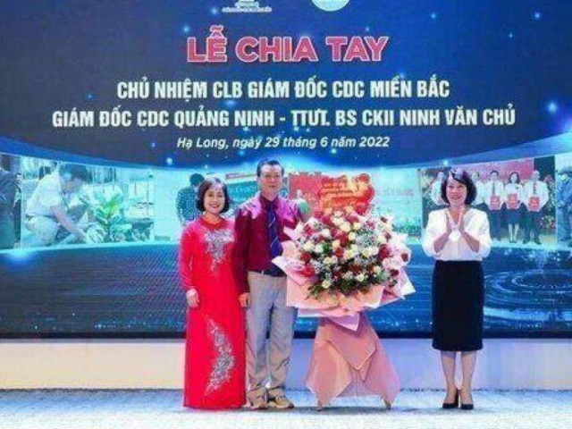 Chủ trì tiệc chia tay ”khủng”, nguyên Giám đốc CDC Quảng Ninh bị kỷ luật