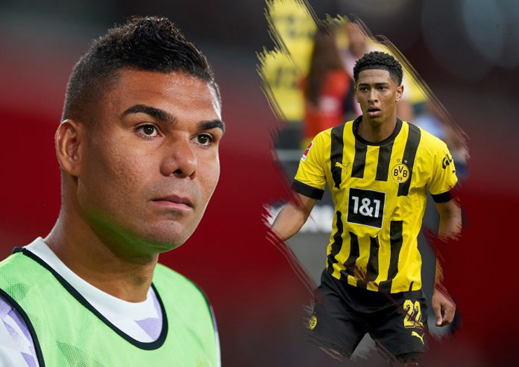 Real Madrid muốn dùng tiền bán Casemiro để "hớt tay trên" Liverpool mua Jude Bellingham của Dortmund