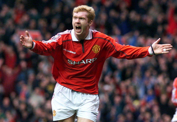 Paul Scholes là huyền thoại nổi tiếng nhất của MU mặc áo số 18