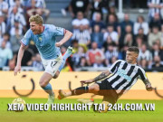 Bóng đá - Video bóng đá Newcastle - Man City: Rượt đuổi 6 bàn, thoát hiểm ngoạn mục (Xem video highlight tại 24h.com.vn)