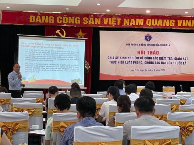 Bộ Y tế và Bộ Công an sẽ tăng cường kiểm tra, giám sát việc thực hiện Luật PCTH thuốc lá