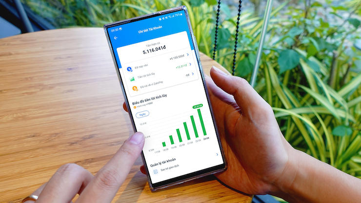 Tính năng kiếm tiền trên ví điện tử ZaloPay vừa tăng mức lãi - 1