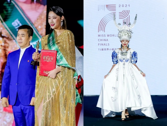 Hoa hậu Thế giới Trung Quốc 2022 xinh như mộng bị tố khai man bằng thạc sĩ - 6
