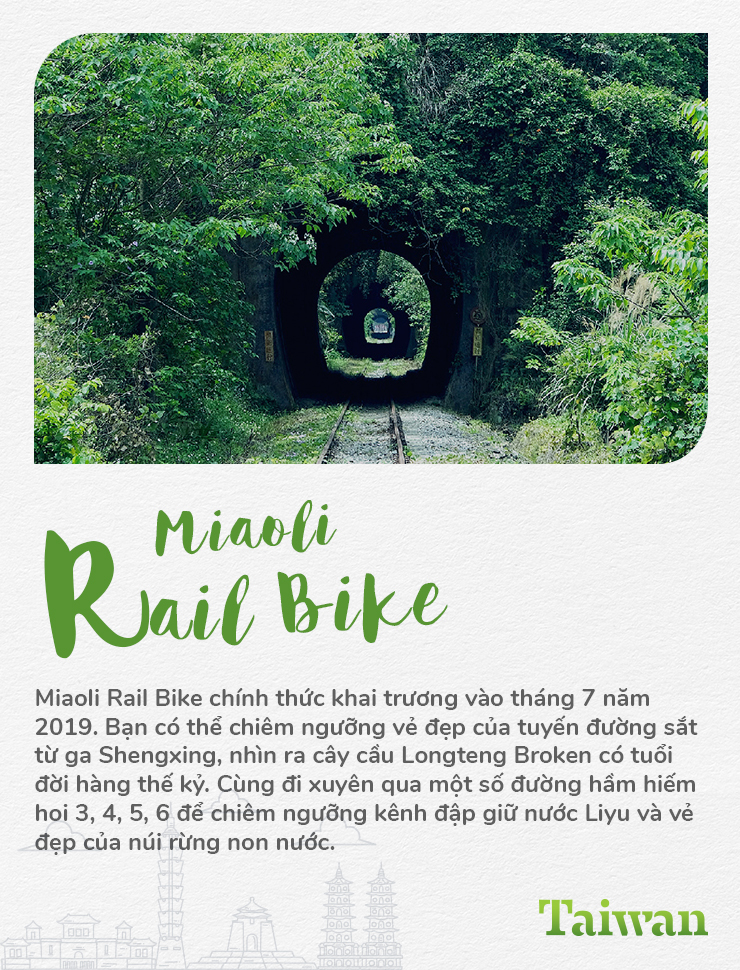 Nhánh đường rẽ Rail Bike - cỗ máy quay chậm thời gian tại Đài Loan - 1