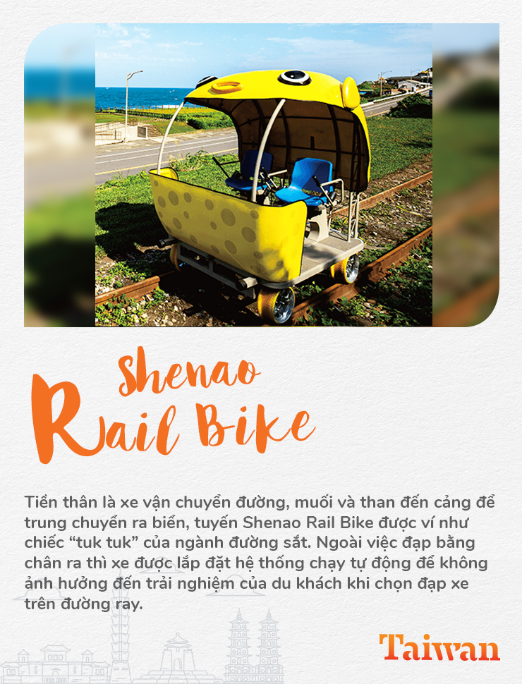 Nhánh đường rẽ Rail Bike - cỗ máy quay chậm thời gian tại Đài Loan - 2