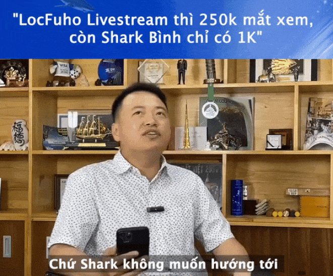 Shark Bình bị so sánh với Lộc Fuho: Chủ tịch tập đoàn công nghệ livestream đáp trả dân mạng - 4