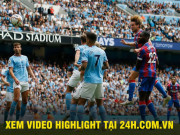 Bóng đá - Video bóng đá Man City - Crystal Palace: Ngược dòng đẳng cấp, rực rỡ siêu sao 3 bàn (Xem video highlight tại 24h.com.vn)