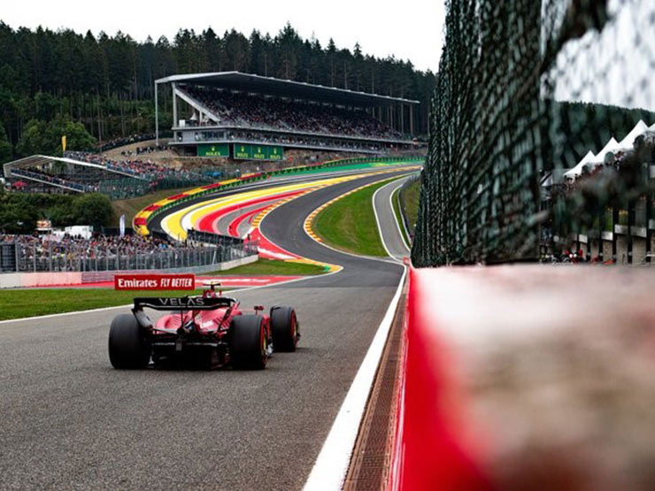 Đua xe F1, Belgian GP: Red Bull áp đảo tại Spa, loạt xuất phát hỗn loạn
