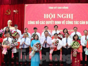 Tin tức trong ngày - Luân chuyển, bổ nhiệm nhiều chức vụ lãnh đạo ở Cao Bằng