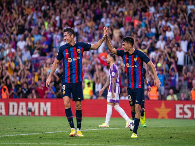 Video bóng đá Barcelona - Valladolid: Lewandowski rực sáng, đại tiệc tưng bừng (Vòng 3 La Liga)