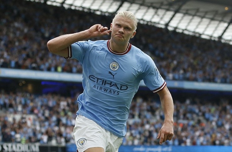 Haaland ghi hat-trick giúp Man City thắng ngược dòng