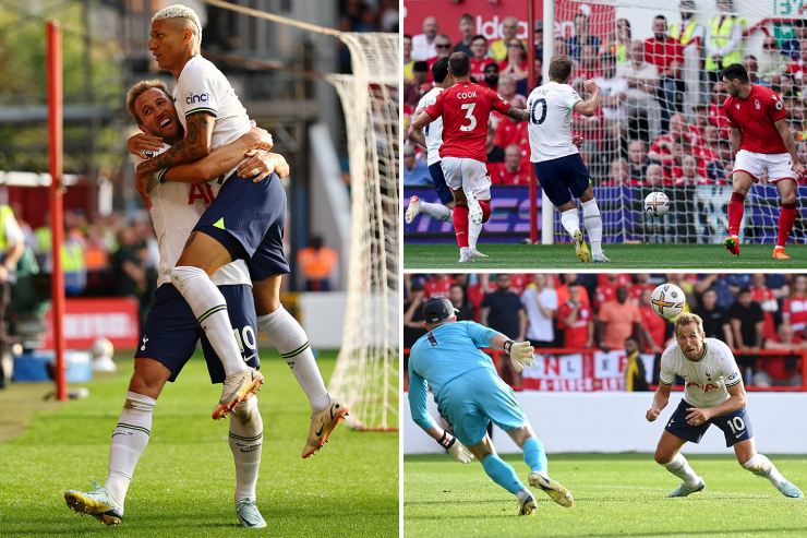 Trận Tottenham và Nottingham Forest: Harry Kane thành công lọt top 3 chân sút vĩ đại nhất NHA